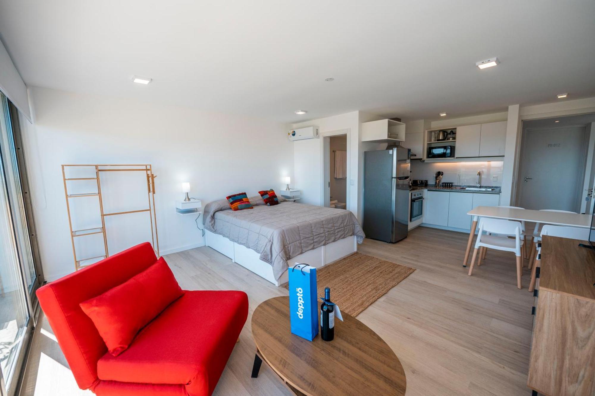 Апартаменты Syrah Premium B2 - Balcon Con Vista Al Mar By Depptoe Пунта-дель-Эсте Номер фото